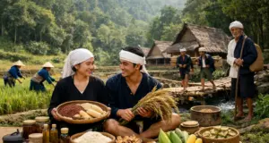 Panen Padi Organik Perdana Arista Montana, Langkah Nyata Ketahanan Pangan Lokal Arista Montana Hadirkan Model Ketahanan Pangan Lokal Berbasis Tradisi Baduy1
