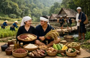 Panen Padi Organik Perdana Arista Montana, Langkah Nyata Ketahanan Pangan Lokal Arista Montana Hadirkan Model Ketahanan Pangan Lokal Berbasis Tradisi Baduy1