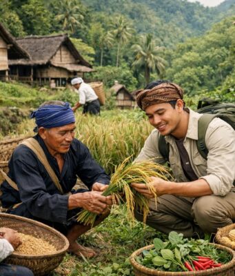 Arista Montana Jaga Ketahanan Pangan Lokal lewat Kearifan Baduy Dari Kearifan Baduy, Arista Montana Bangun Ketahanan Pangan Lokal